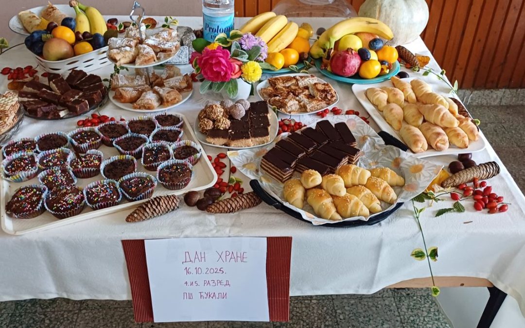 Свјетски дан хране у нашој школи